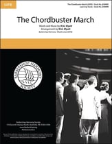 The Chordbuster March SATB choral sheet music cover